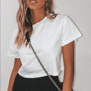 PRINCESS POLLY white tee